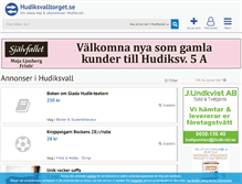 Tablet Screenshot of hudiksvalltorget.se
